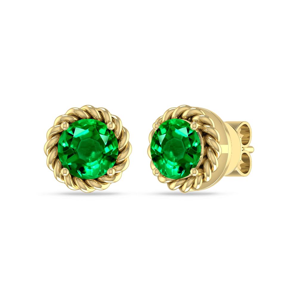 Yellow Gold - Emerald
