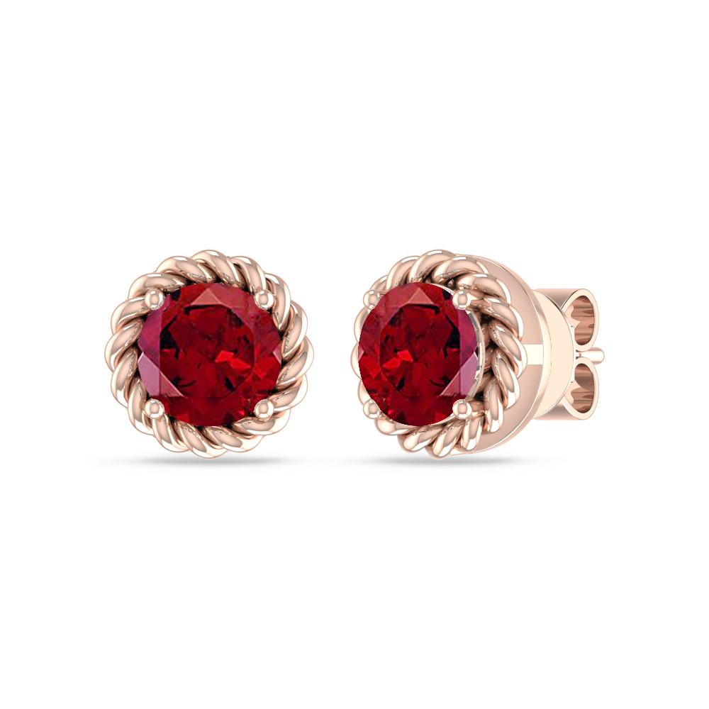 Rose Gold - Garnet