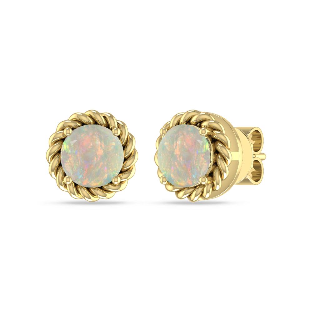 Yellow Gold - Opal