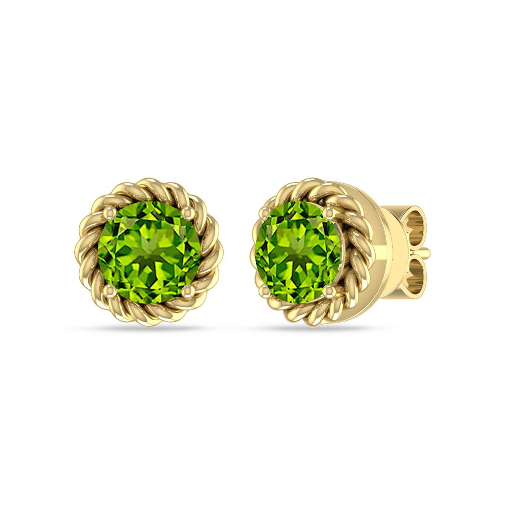 Yellow Gold - Peridot