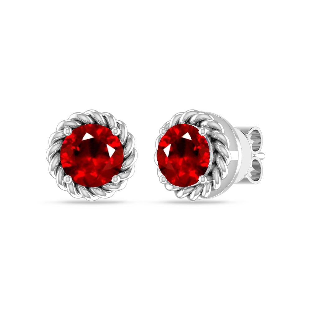 White Gold - Ruby