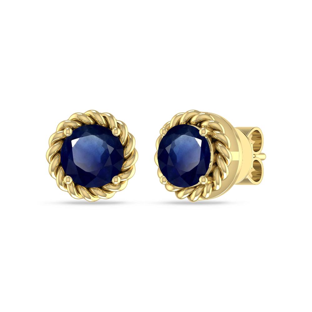 Yellow Gold - Sapphire