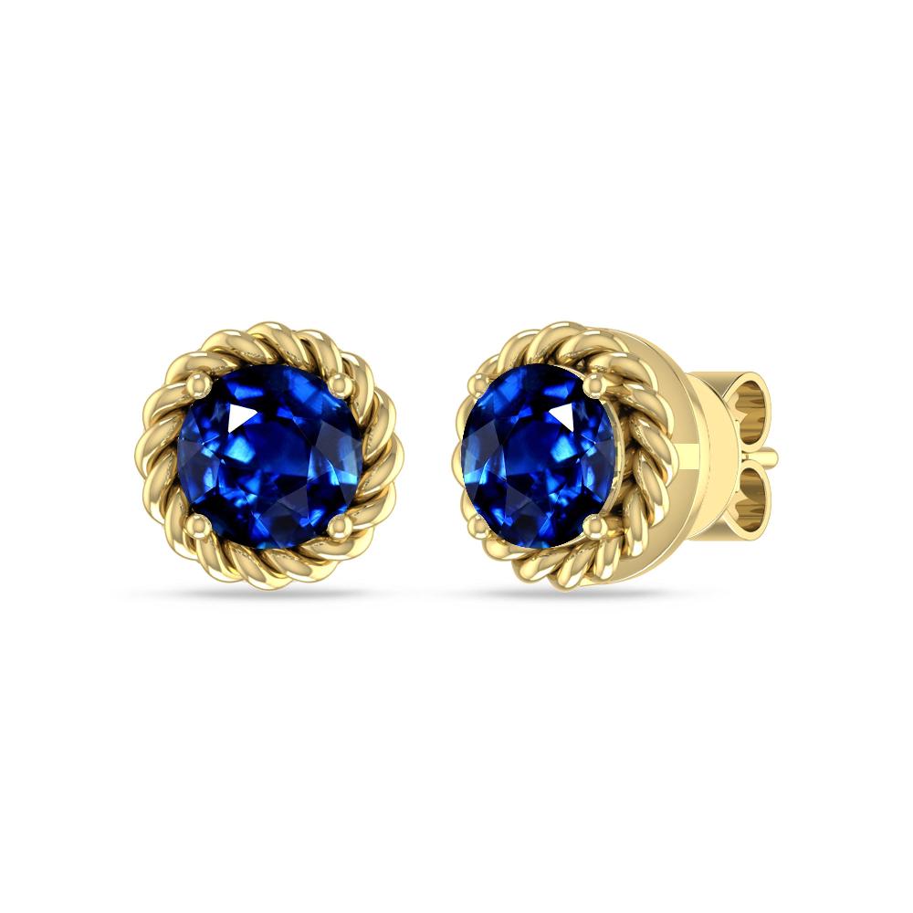 Yellow Gold - Sapphire