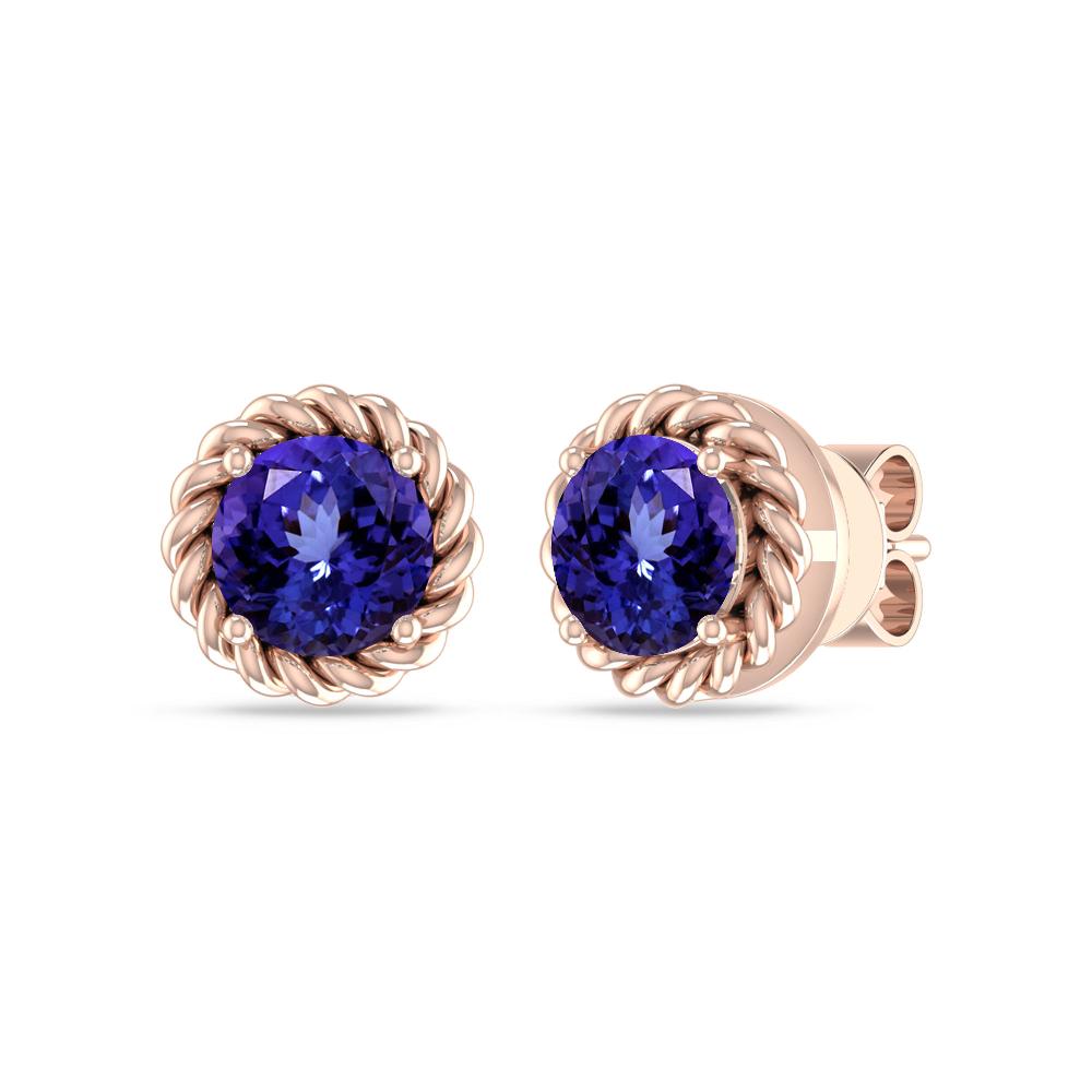 Rose Gold - Tanzanite
