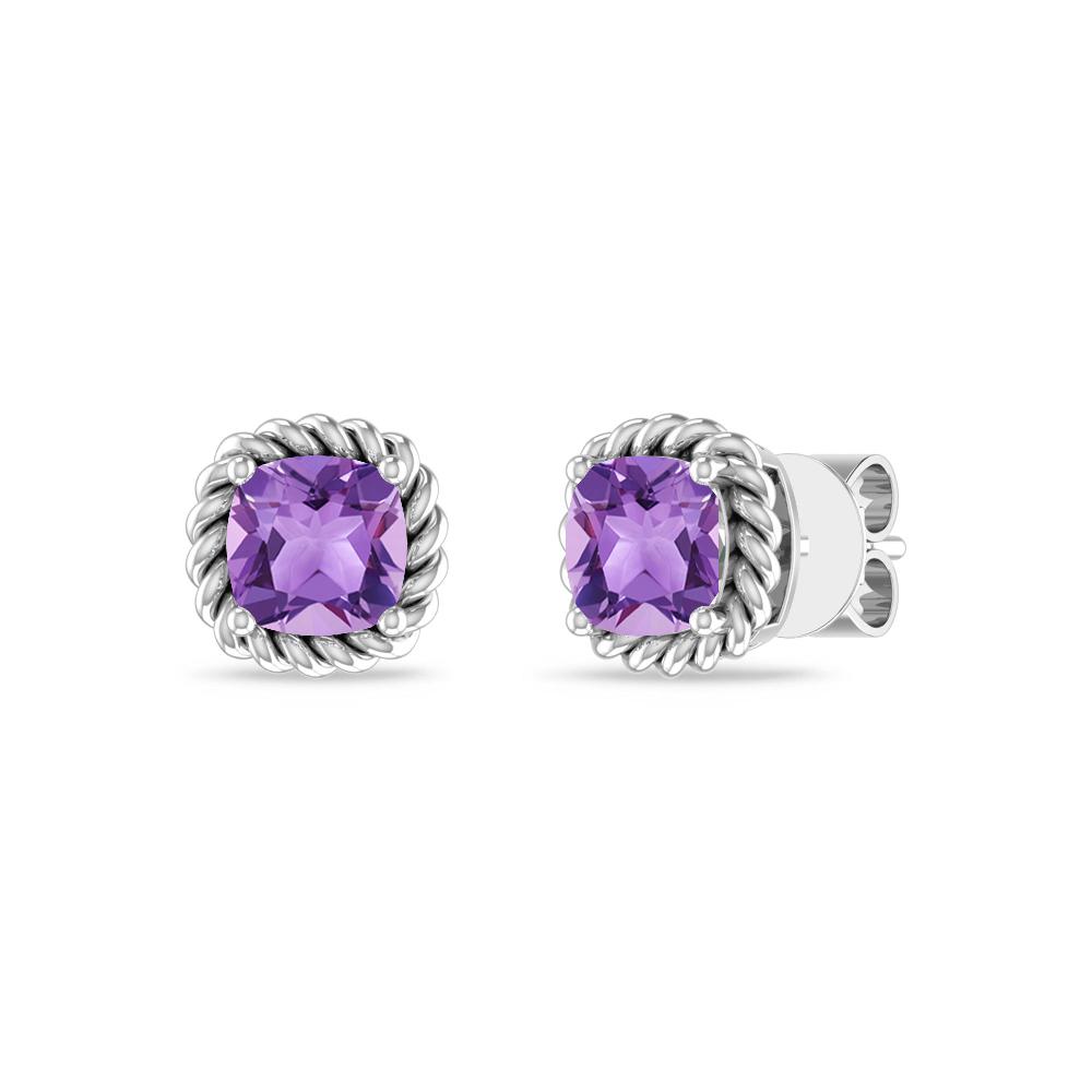 White Gold - Amethyst