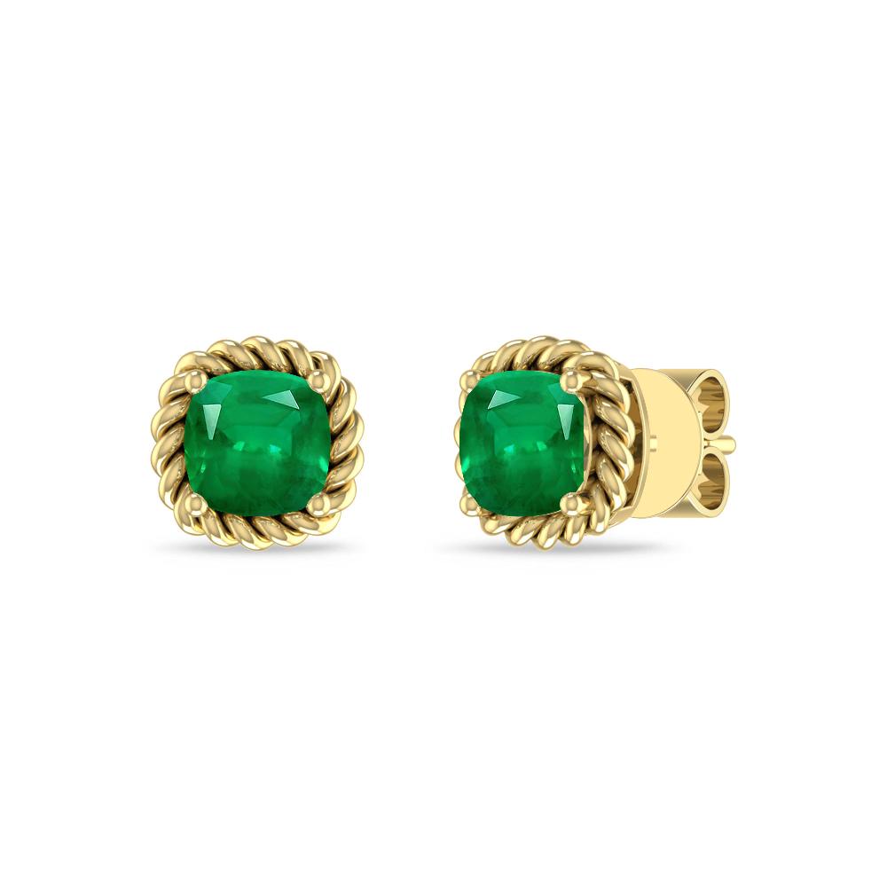 Yellow Gold - Emerald