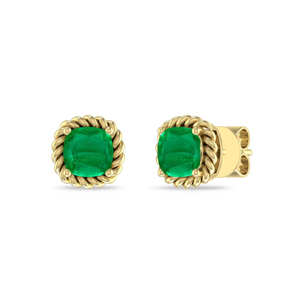 Yellow Gold - Emerald