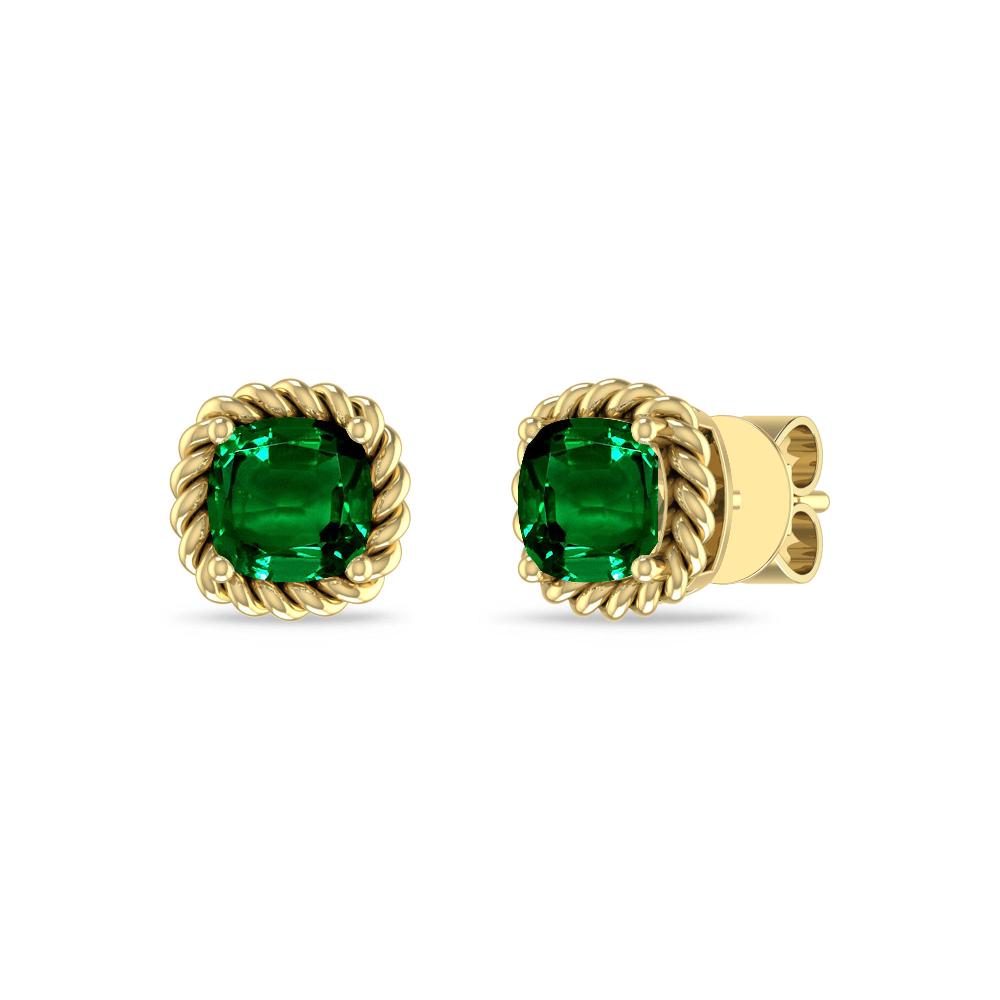 Yellow Gold - Emerald