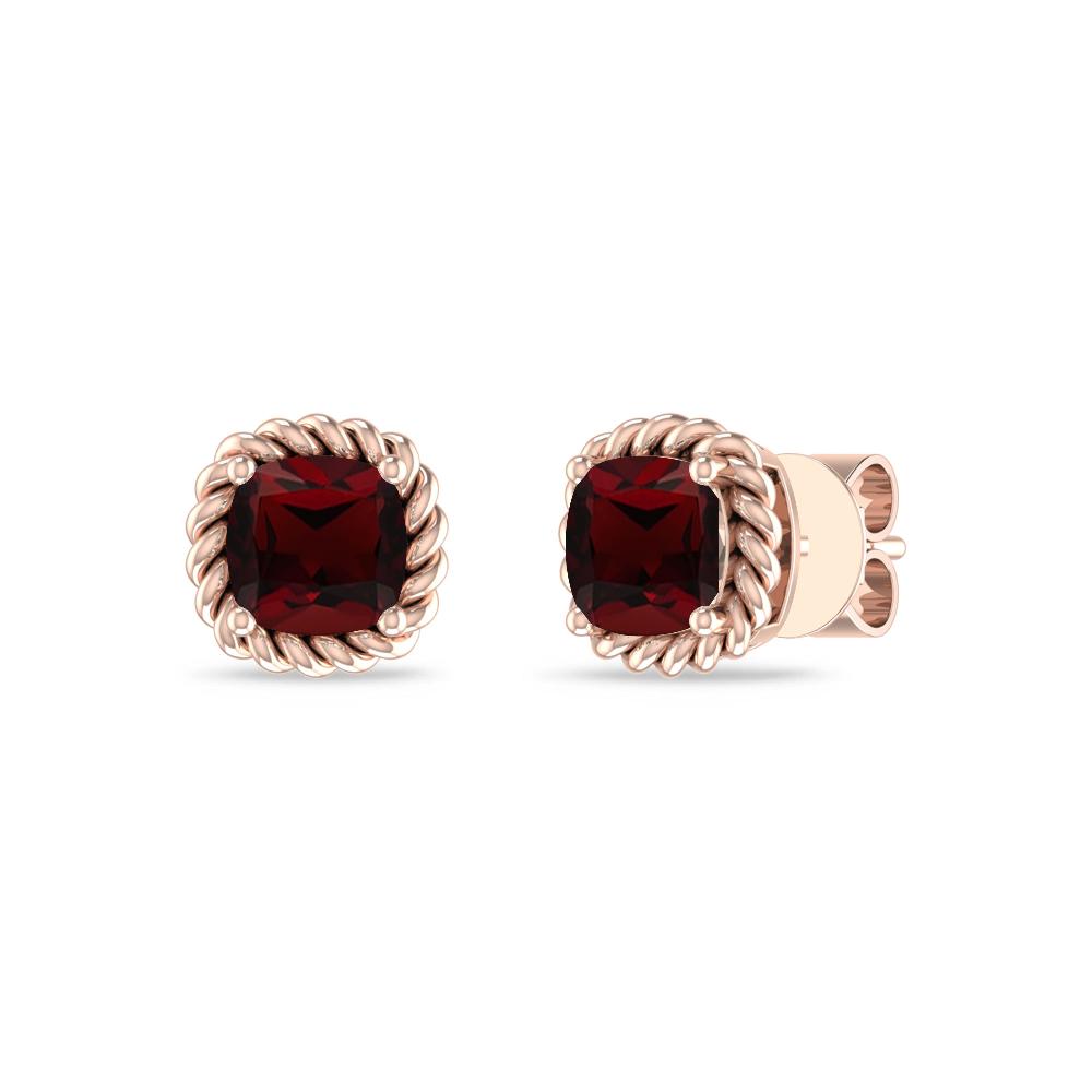 Rose Gold - Garnet