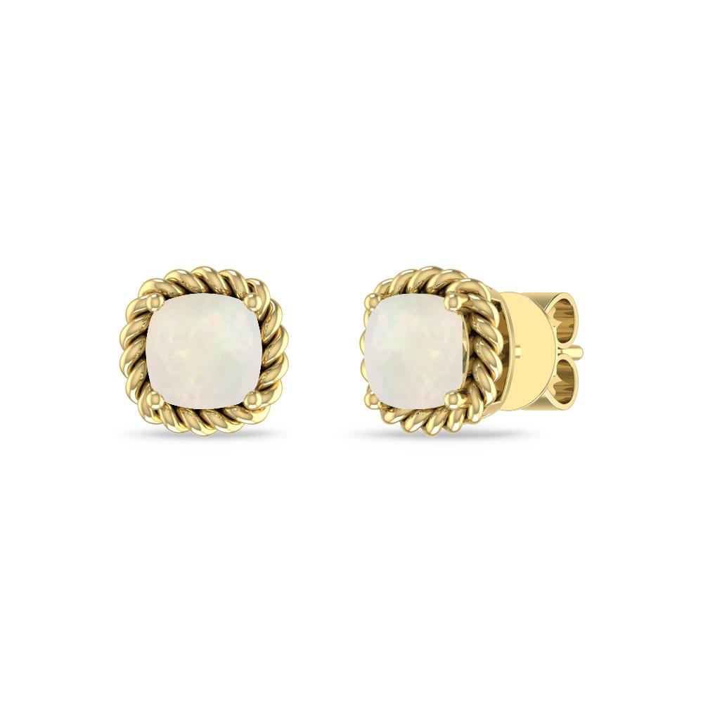 Yellow Gold - Opal