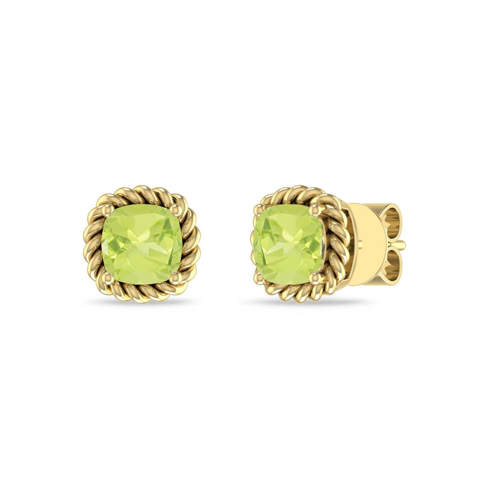 Yellow Gold - Peridot