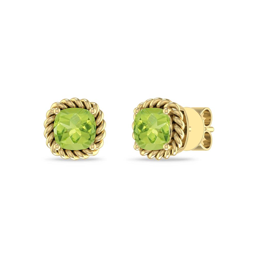 Yellow Gold - Peridot