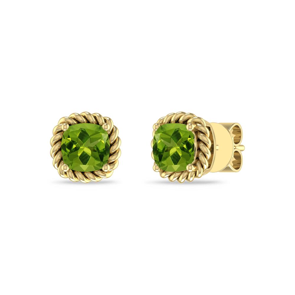 Yellow Gold - Peridot