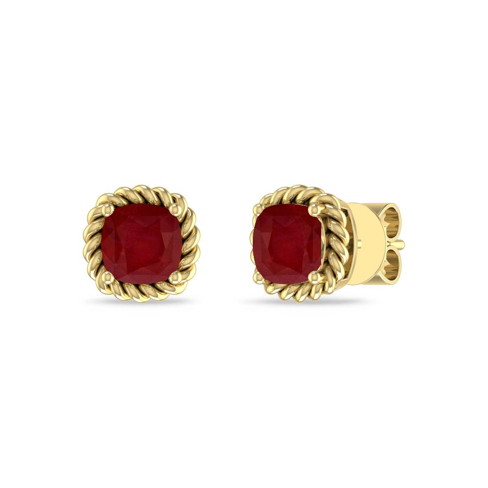 Yellow Gold - Ruby