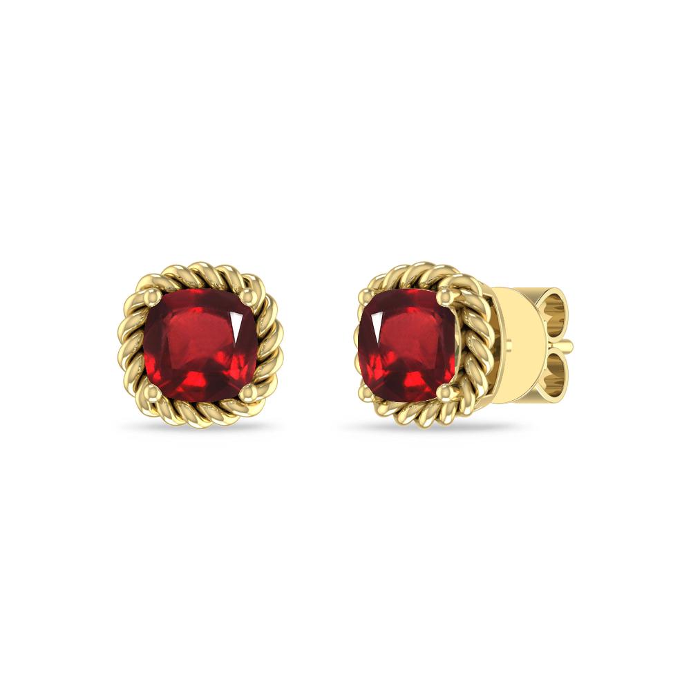 Yellow Gold - Ruby