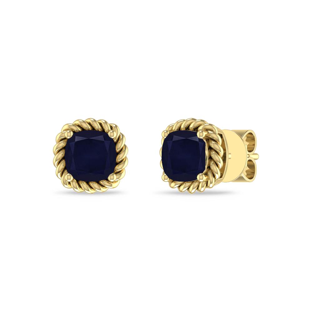 Yellow Gold - Sapphire