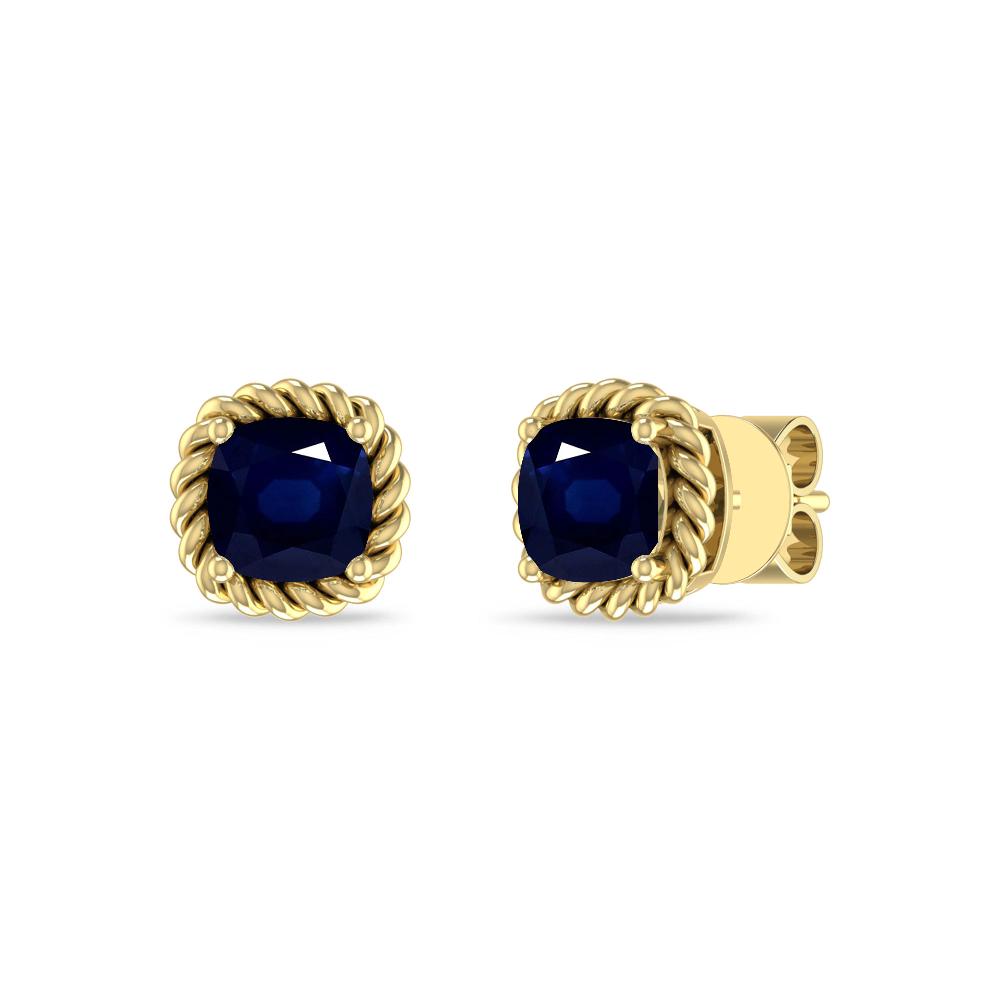 Yellow Gold - Sapphire