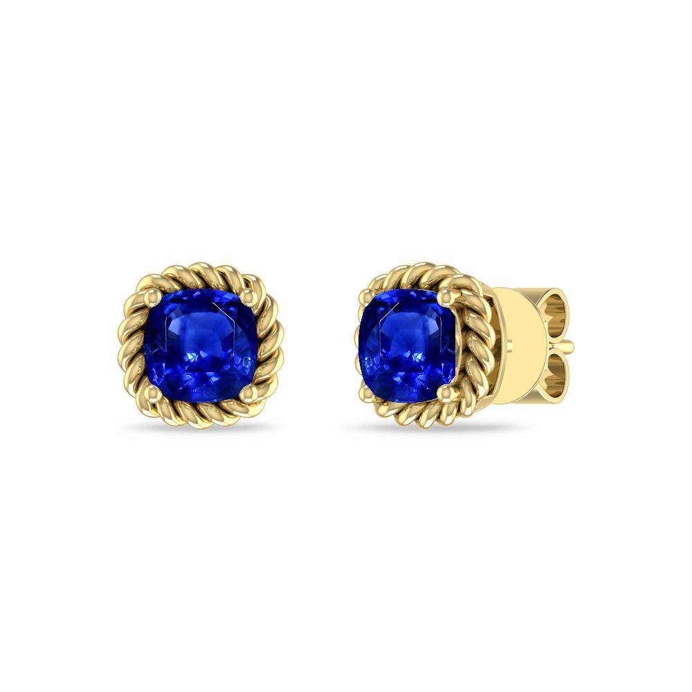 Yellow Gold - Sapphire