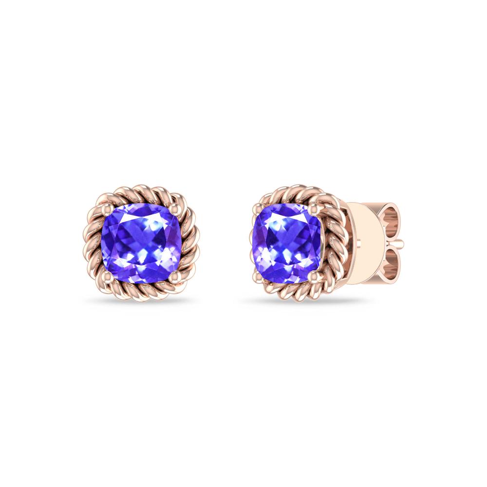 Rose Gold - Tanzanite