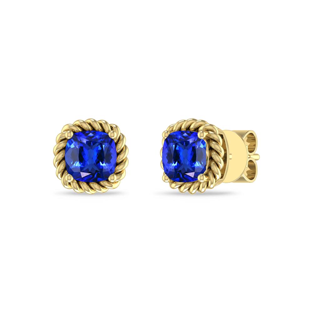 Yellow Gold - Tanzanite