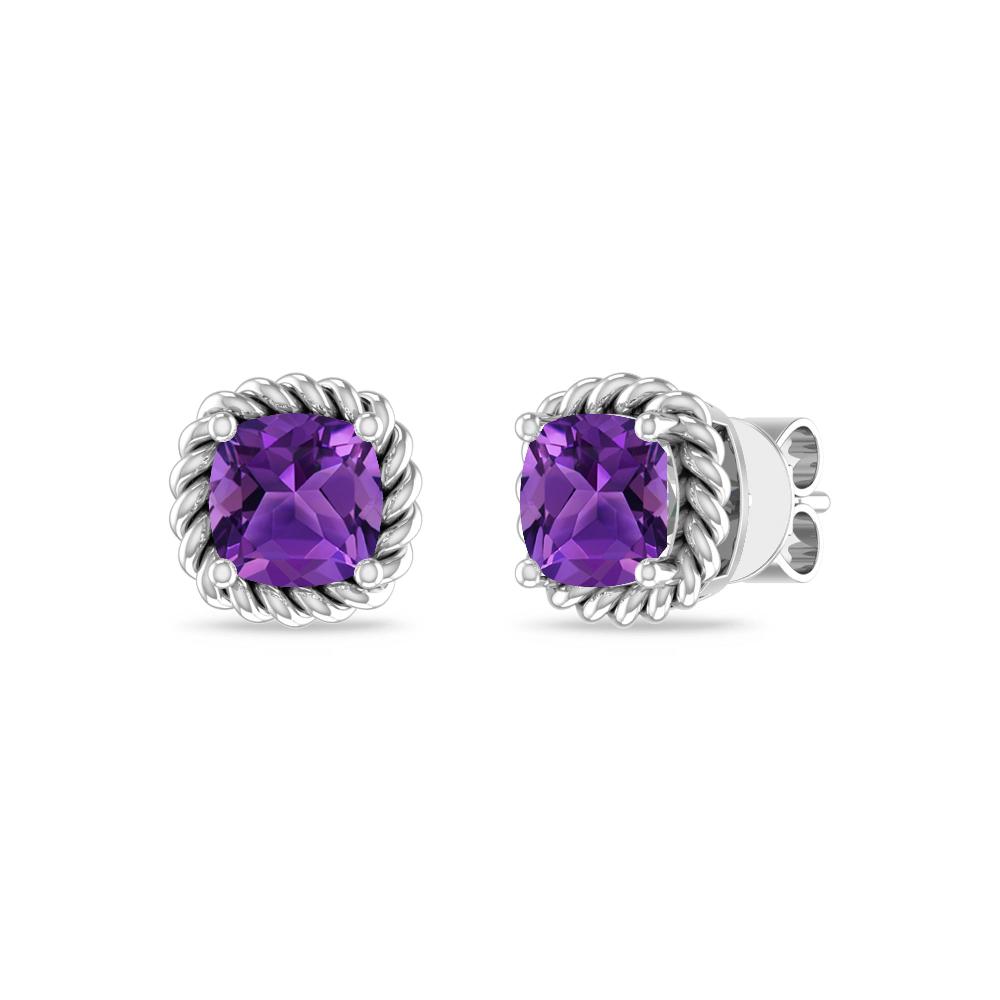 White Gold - Amethyst