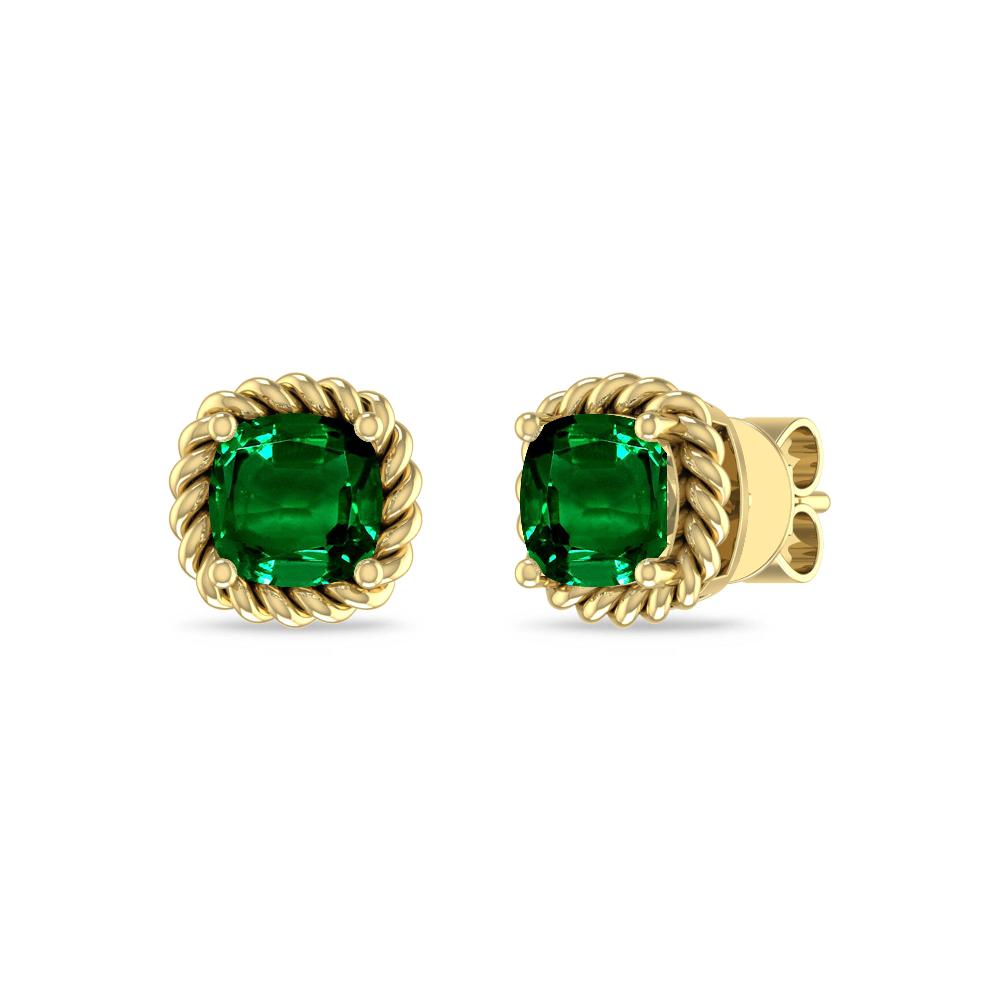 Yellow Gold - Emerald