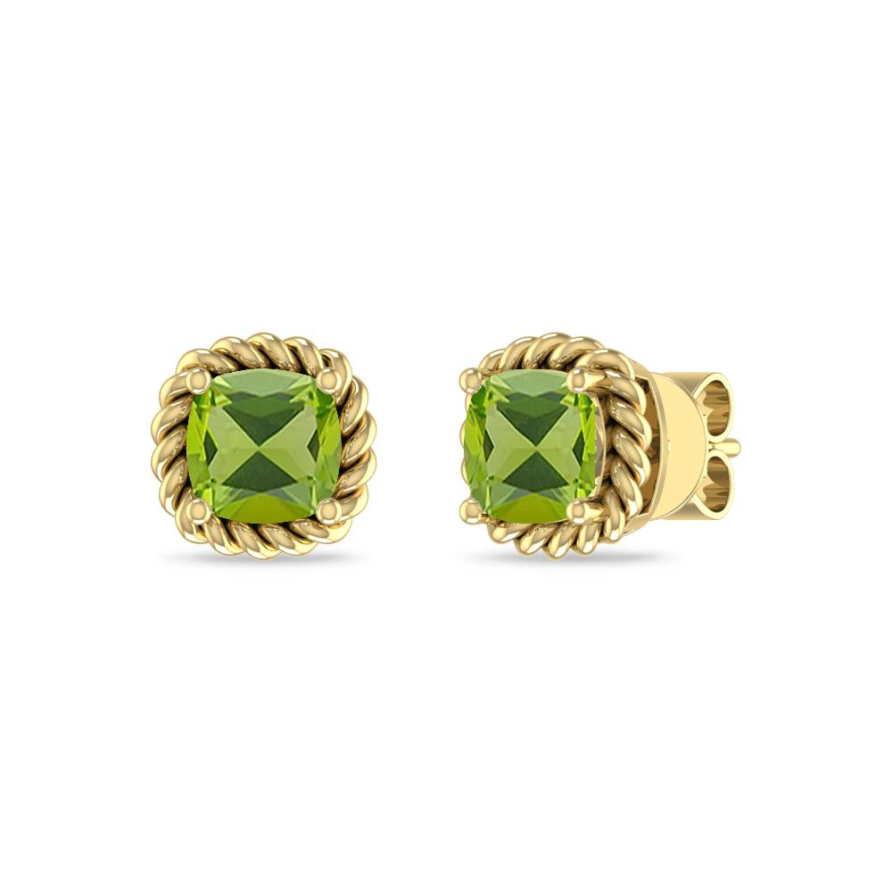 Yellow Gold - Peridot