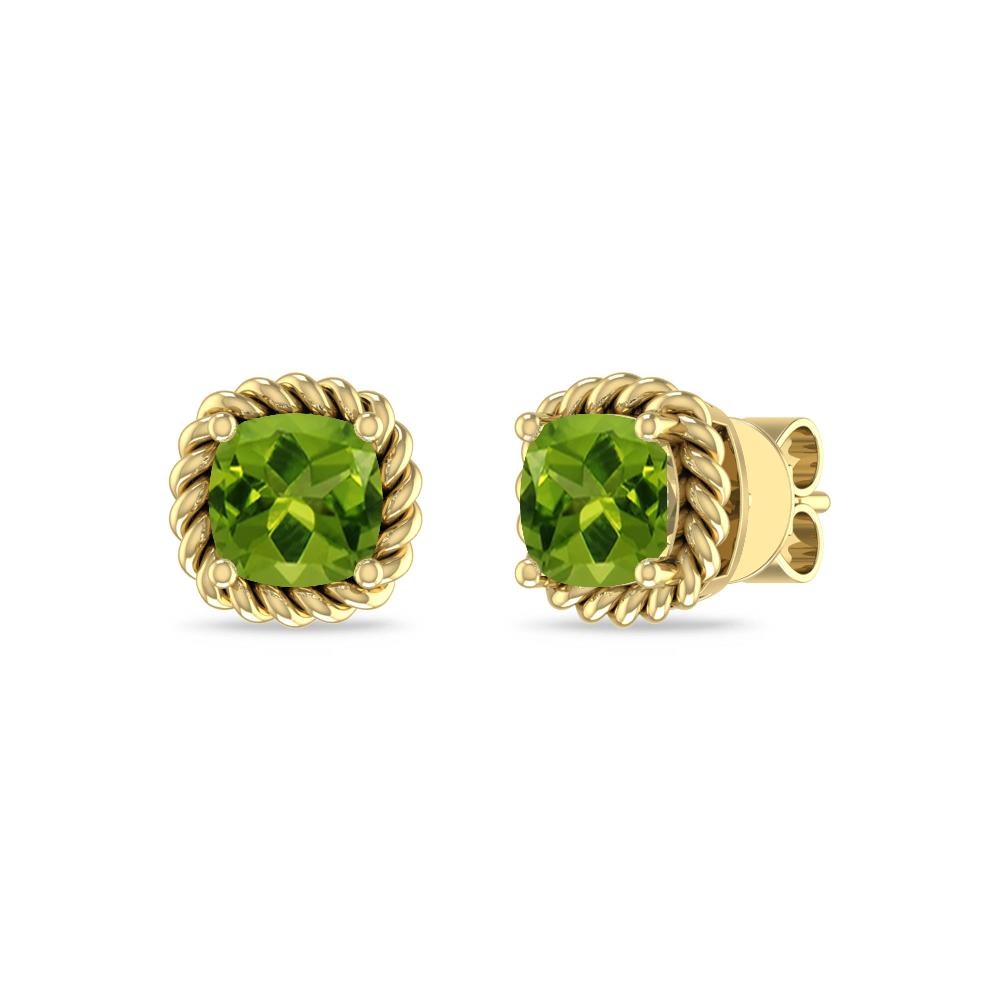 Yellow Gold - Peridot