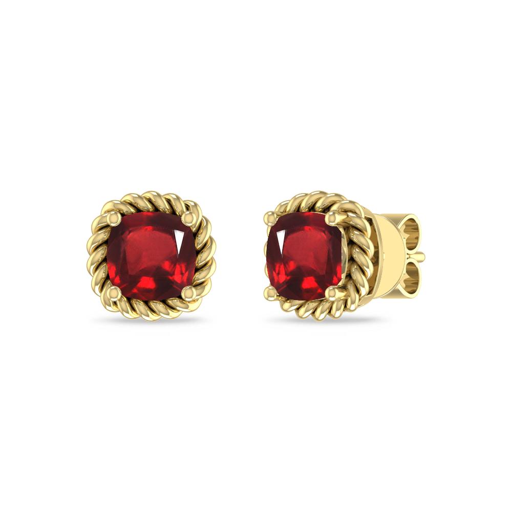 Yellow Gold - Ruby