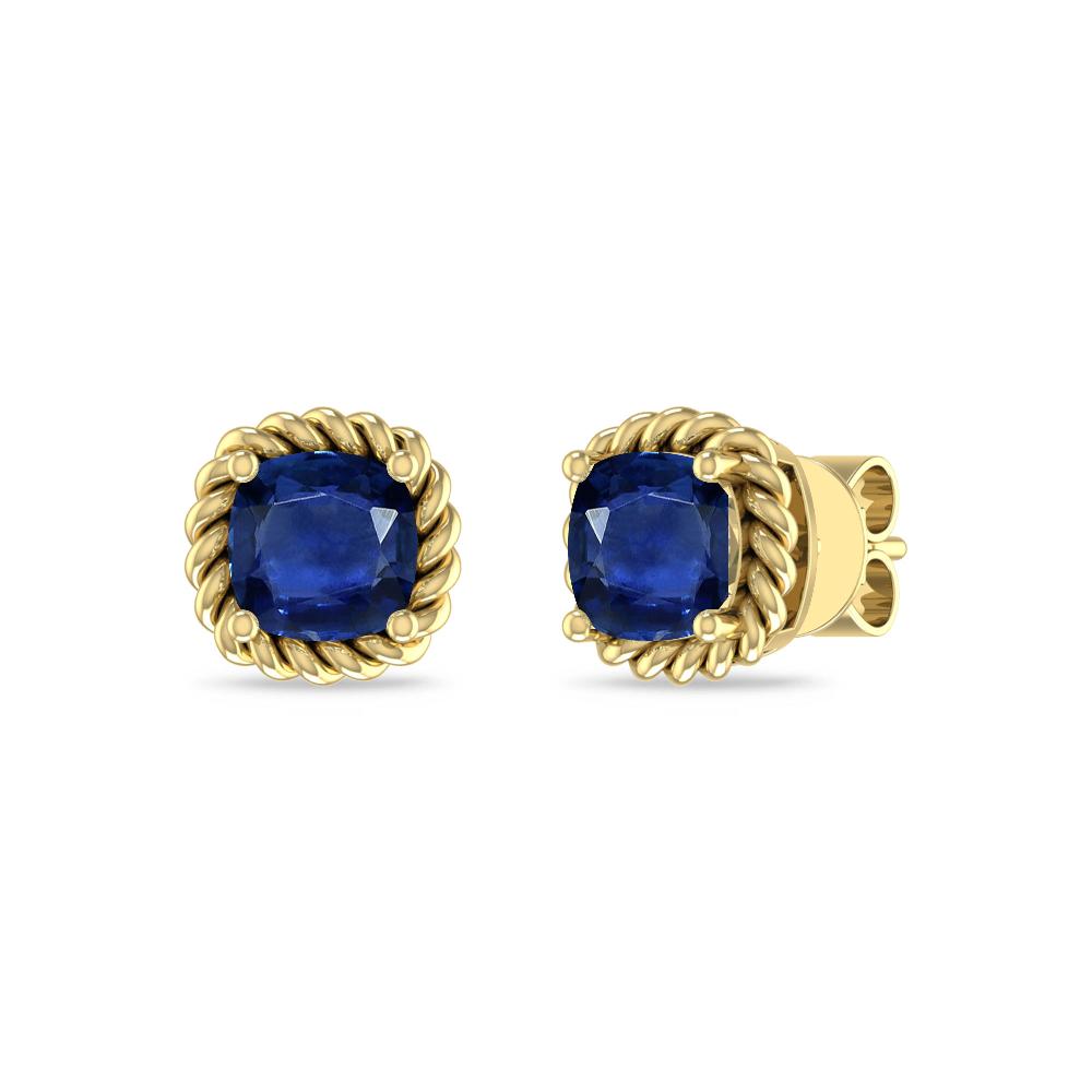 Yellow Gold - Sapphire