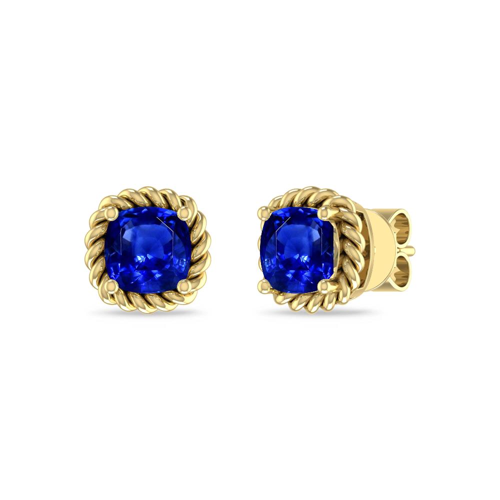 Yellow Gold - Sapphire