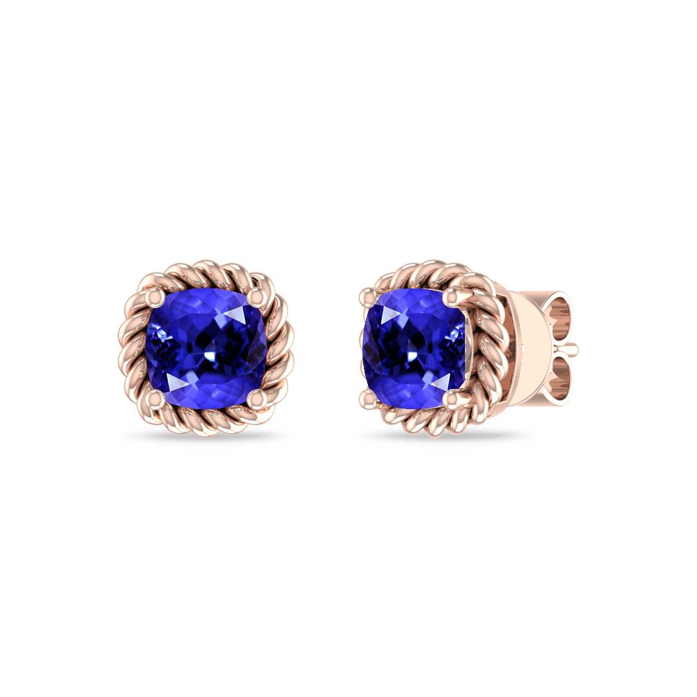 Rose Gold - Tanzanite
