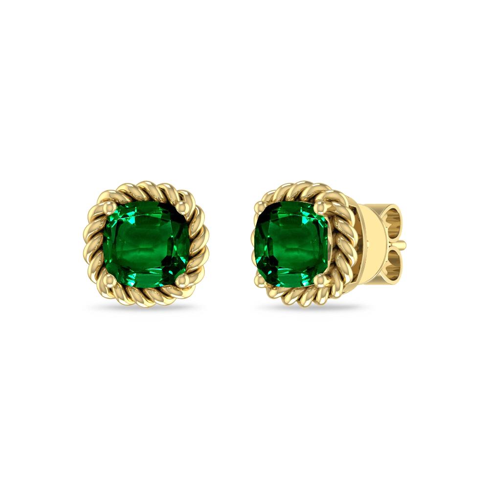 Yellow Gold - Emerald