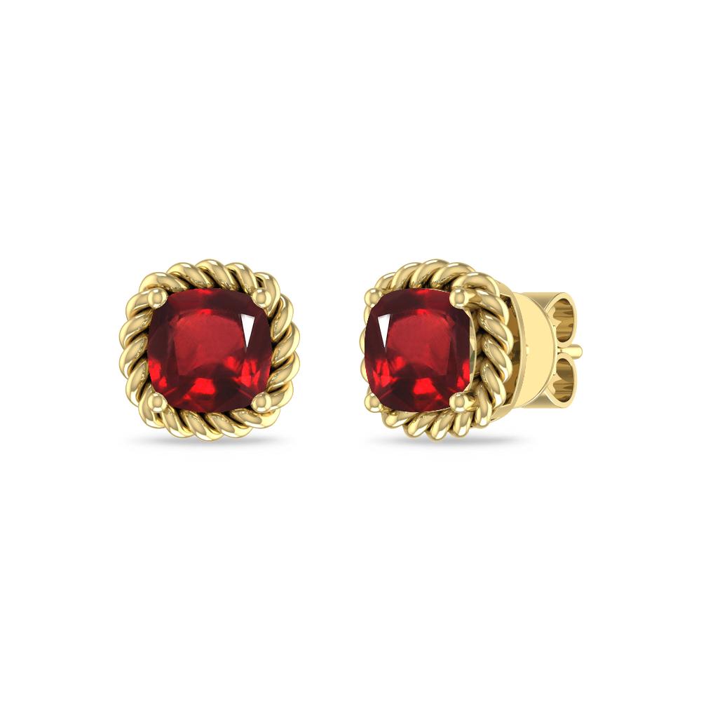 Yellow Gold - Ruby
