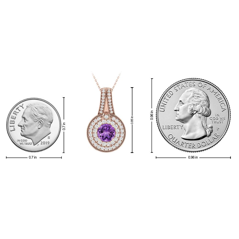 Rose Gold - Amethyst