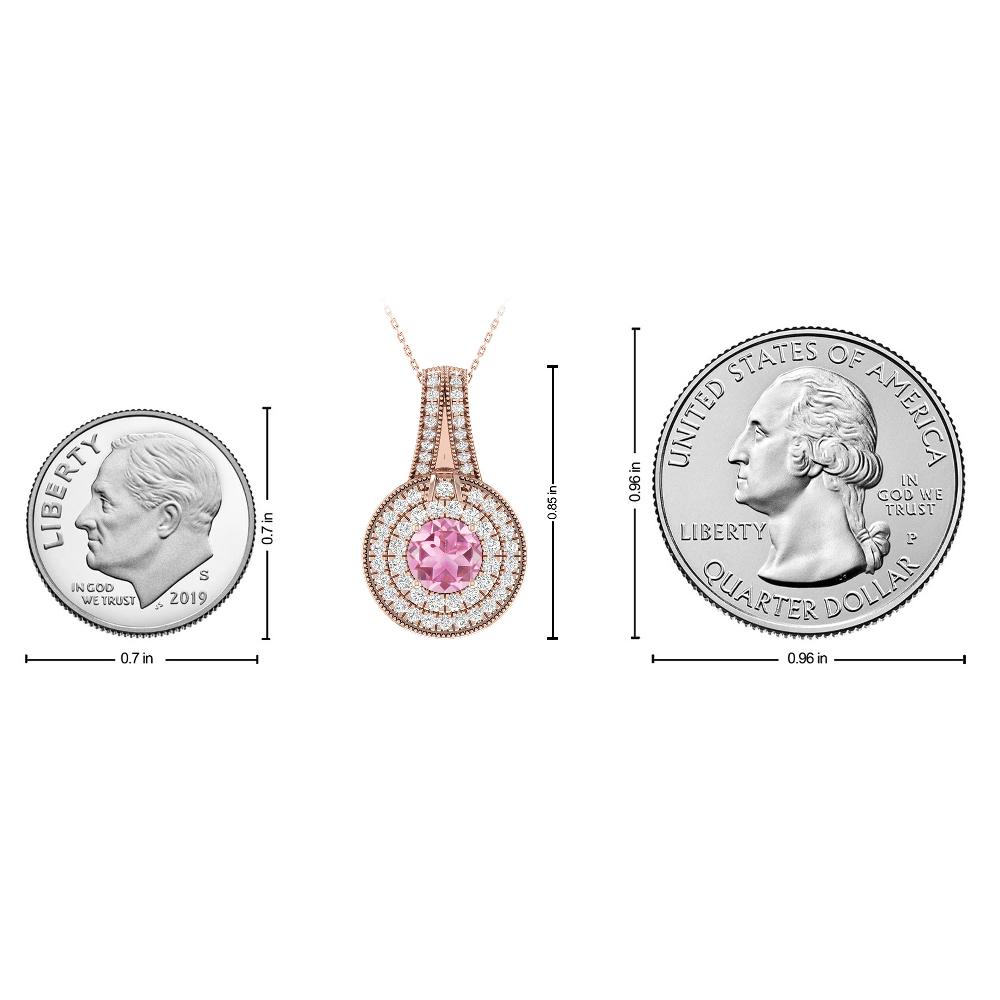 Rose Gold - Pink Tourmaline