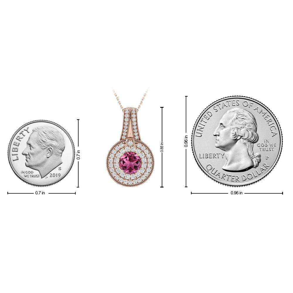 Rose Gold - Pink Tourmaline