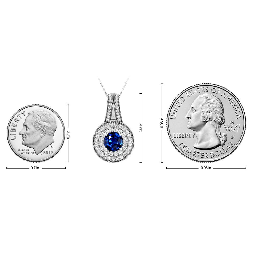 White Gold - Sapphire
