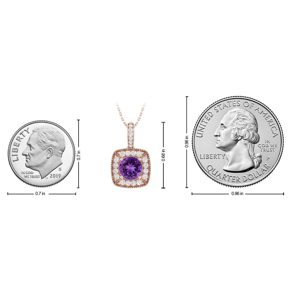Rose Gold - Amethyst