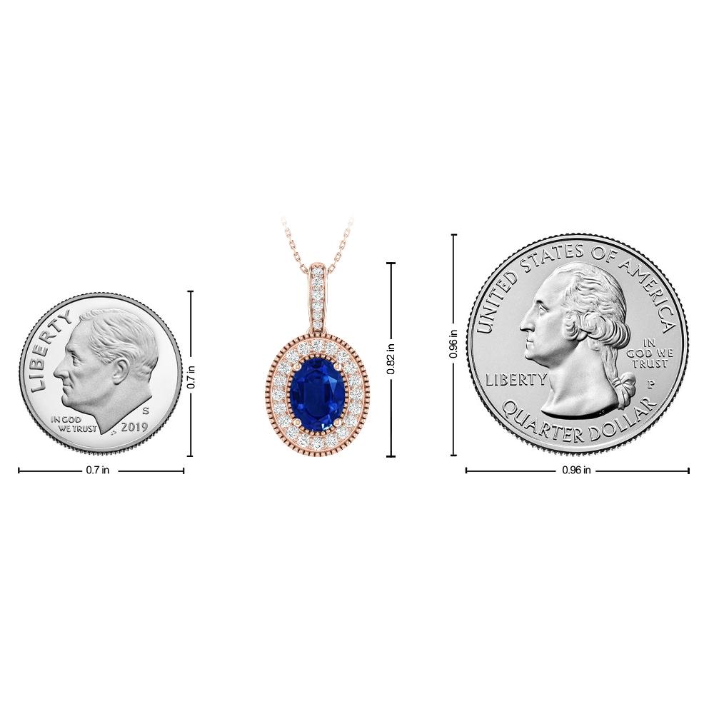 Rose Gold - Sapphire