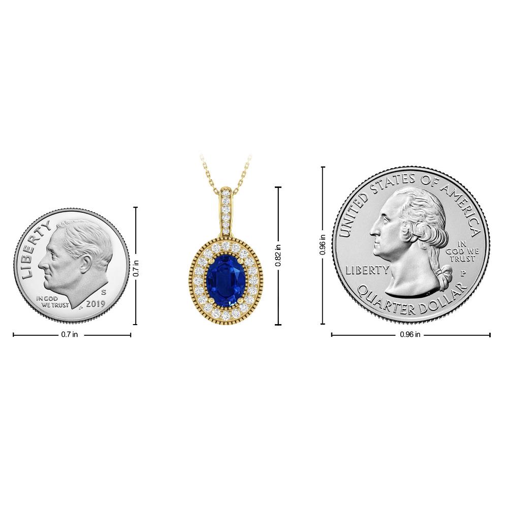 Yellow Gold - Sapphire