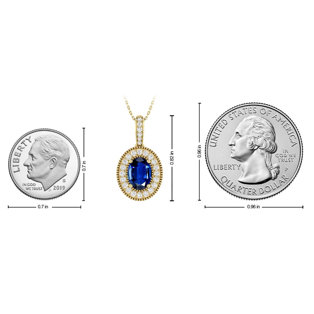 Yellow Gold - Sapphire