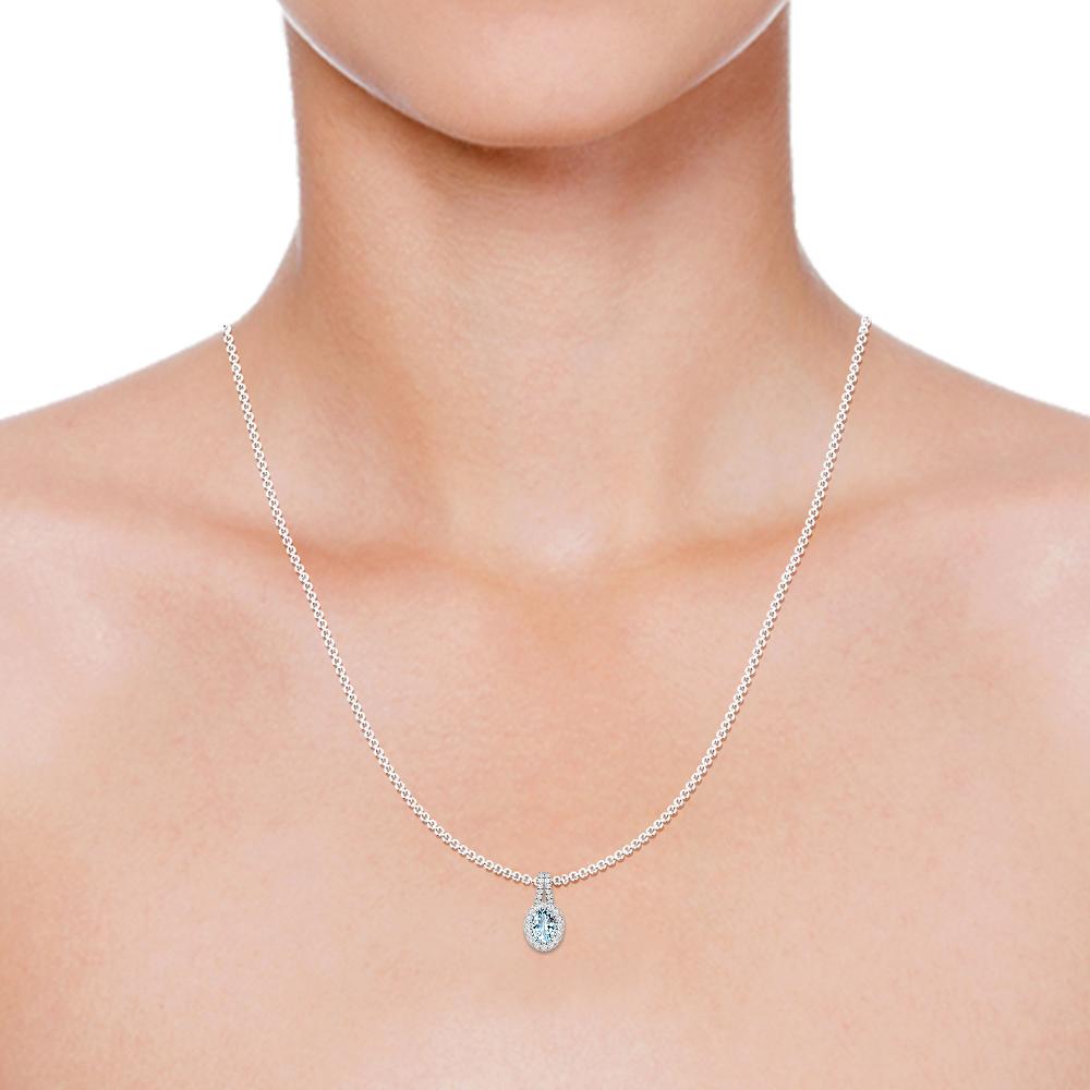 White Gold - Aquamarine