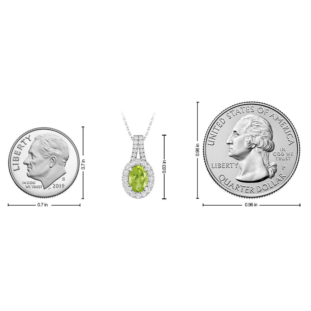 White Gold - Peridot