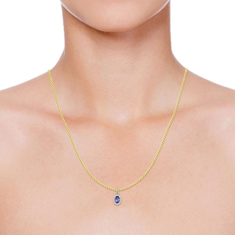 Yellow Gold - Tanzanite