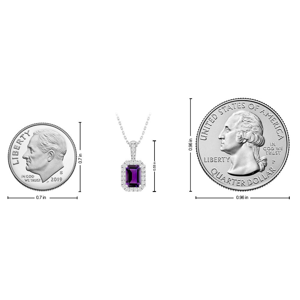 White Gold - Amethyst