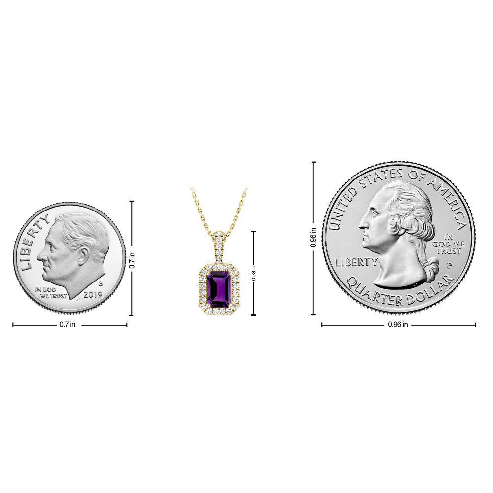 Yellow Gold - Amethyst