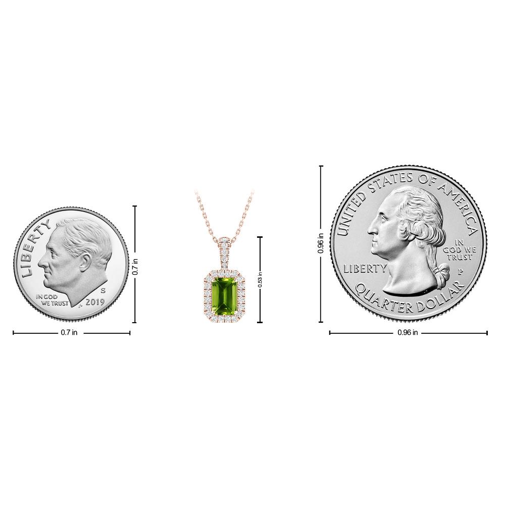 Rose Gold - Peridot