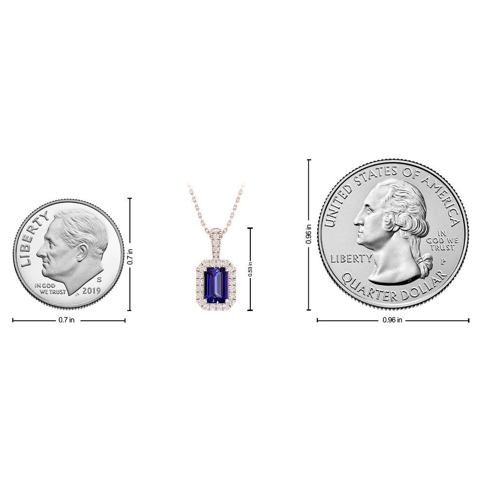 Rose Gold - Tanzanite