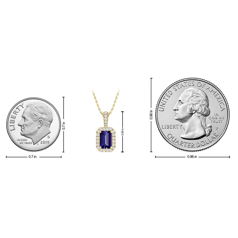 Yellow Gold - Tanzanite